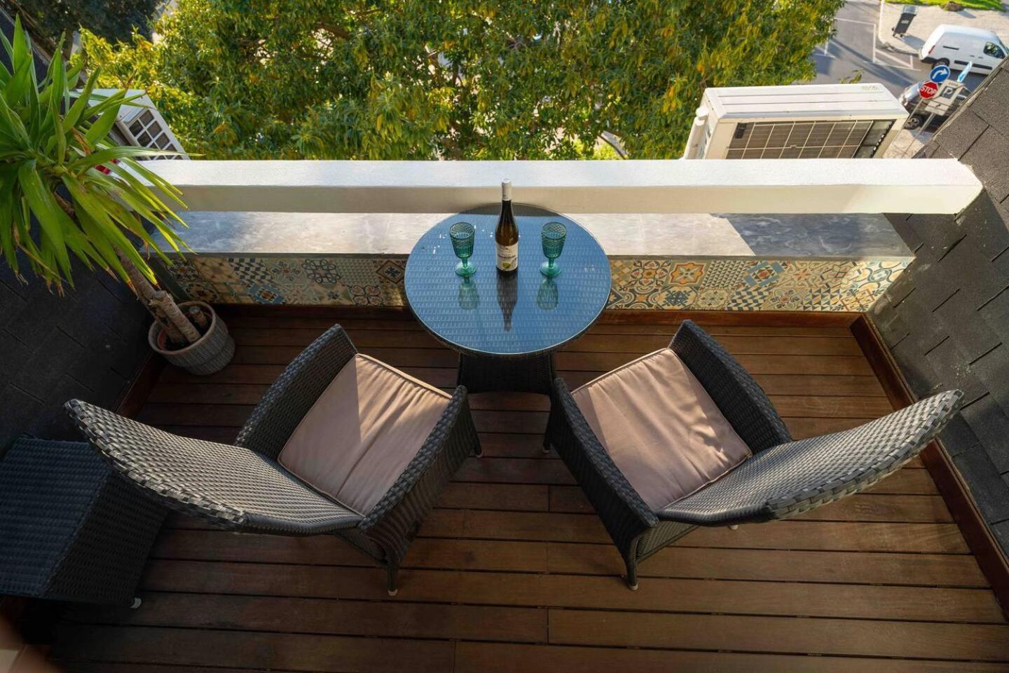 Sea View W Balcony 2 Mins Walk To Beach & Casino Estoril Exterior foto
