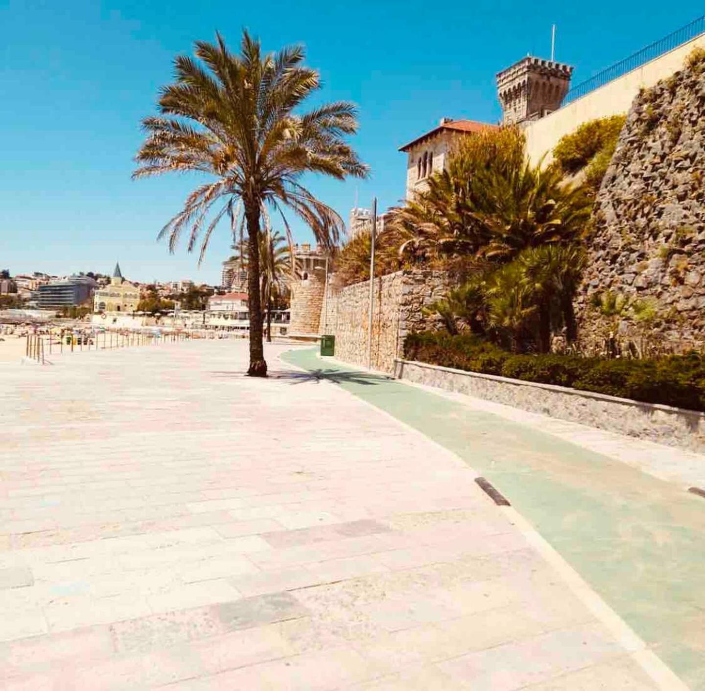 Sea View W Balcony 2 Mins Walk To Beach & Casino Estoril Exterior foto
